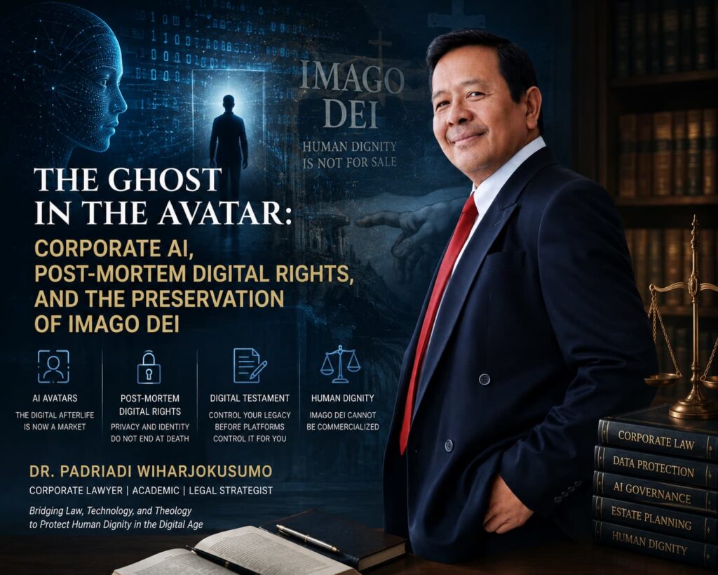 Corporate AI and digital rights analysis by Dr. Padriadi Wiharjokusumo on Imago Dei and human dignity