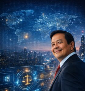 International client exposure of Dr. Padriadi Wiharjokusumo, Indonesian lawyer and legal academic advising foreign investors and cross-border clients in Sumatra.