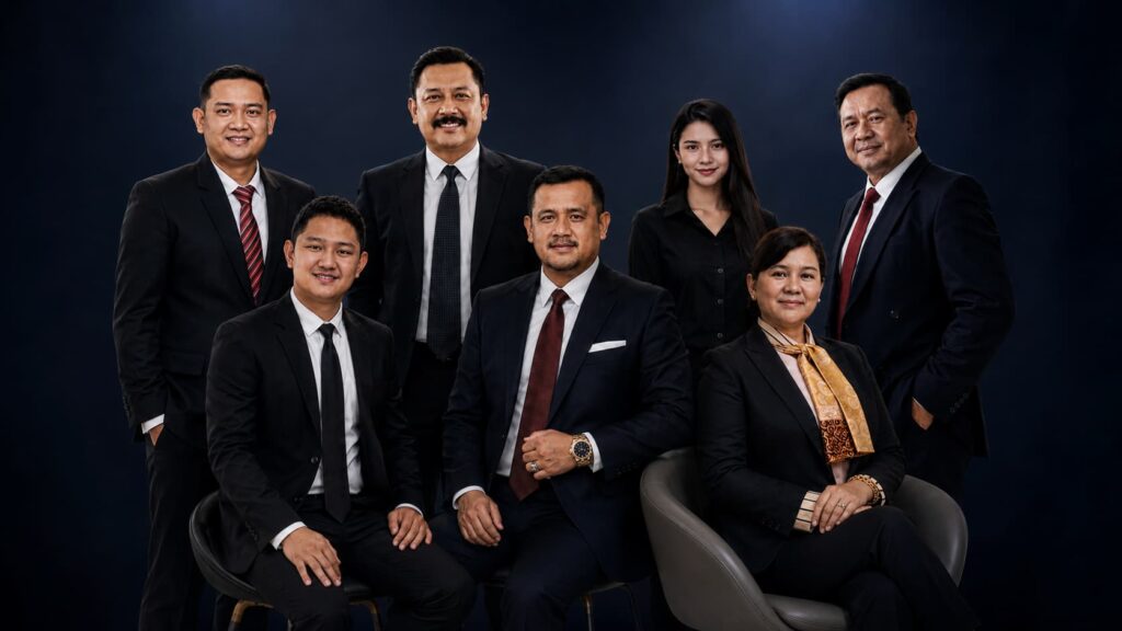 PW Law Firm international legal team portrait in Medan, Sumatra, Indonesia